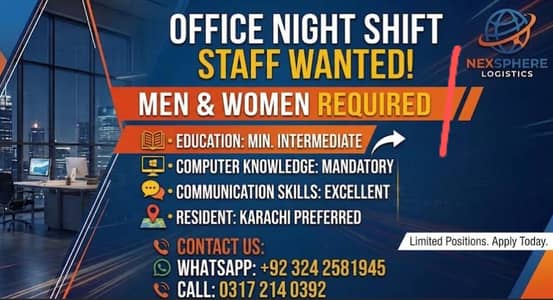 logistic and art work female req