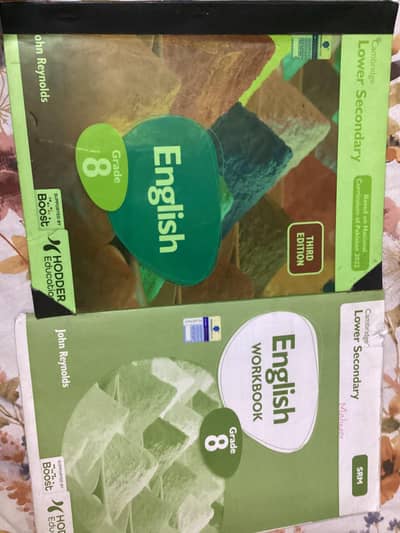 Grade 8 Cambridge English books