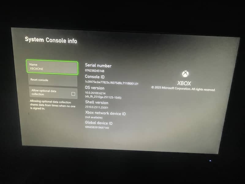 Xbox one 4