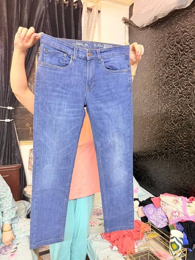 Jeans 34 size blue colour