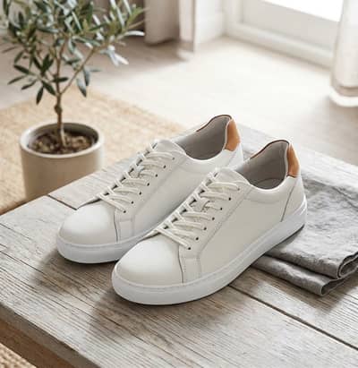Men's White Sneakers