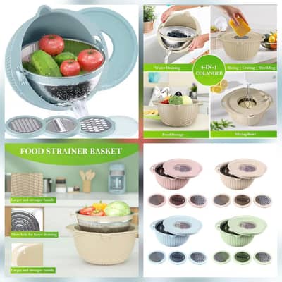 4-inq-1  Multi Function Colander