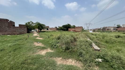 42 Marla factory plot for sale - Jumrah road Faisalabad near dry port