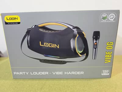 Vibe OG 250W Speaker  LogL-276 Vibe OG | Wireless Speaker 250W RMS RMS