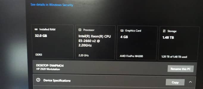 Used Intel Xeon Gaming PC