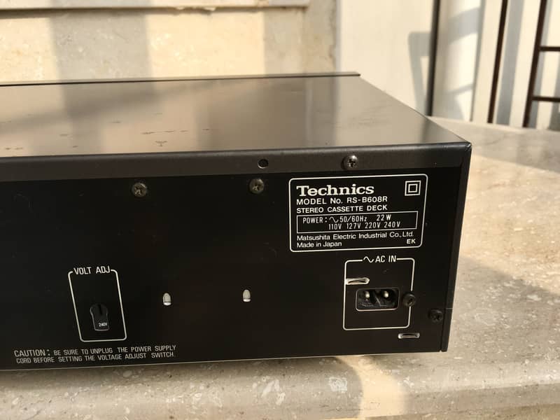 Technics Cassette Player 4