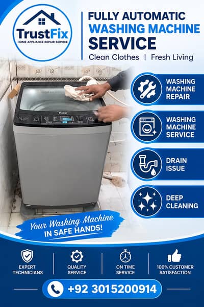 Washing Machine repair Lahore| Fully Automatic Washing Machine service