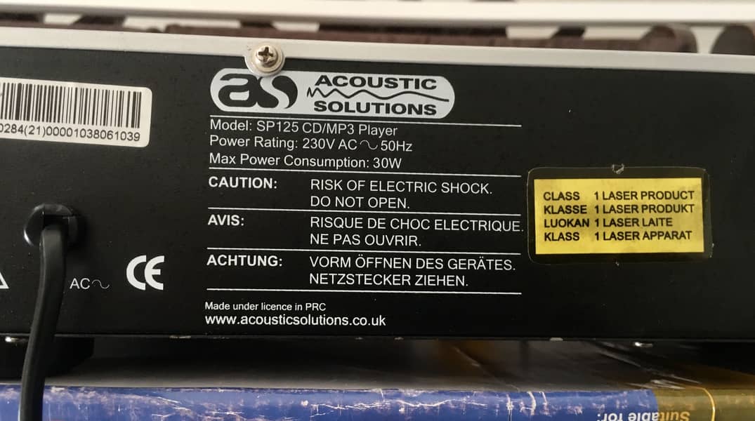 Acoustic Solution CD Player 3