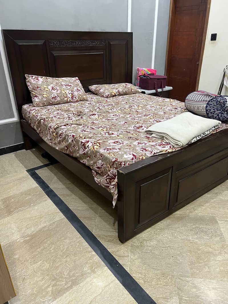 double king size bedset 0