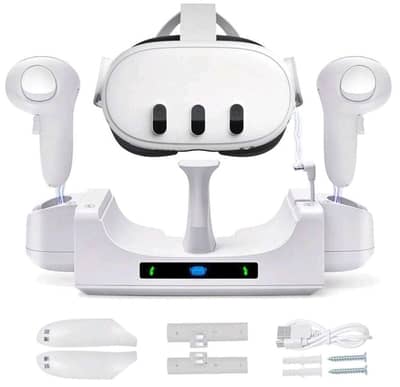 iplay VR Charging Dock For O-Quest3/3S Headset And Controllers