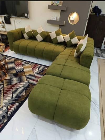 L shaped corner sofa set