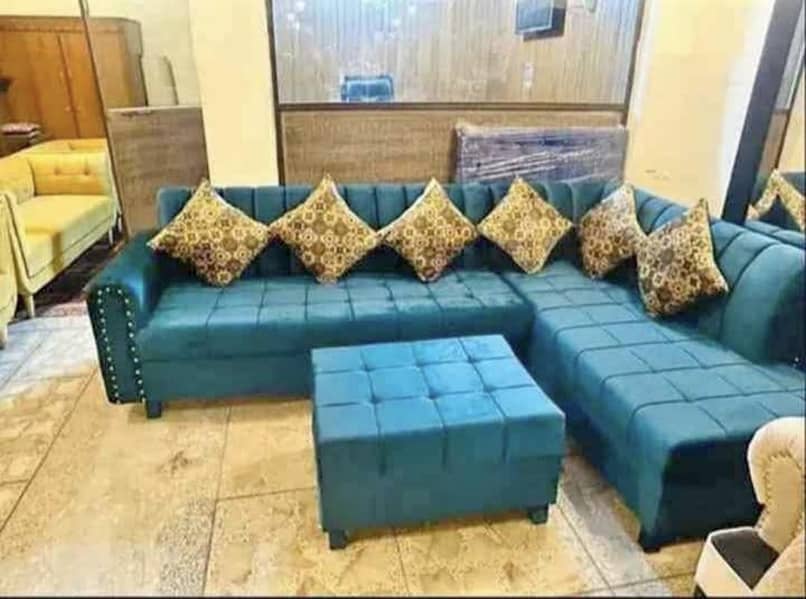 L shaped corner sofa set 1