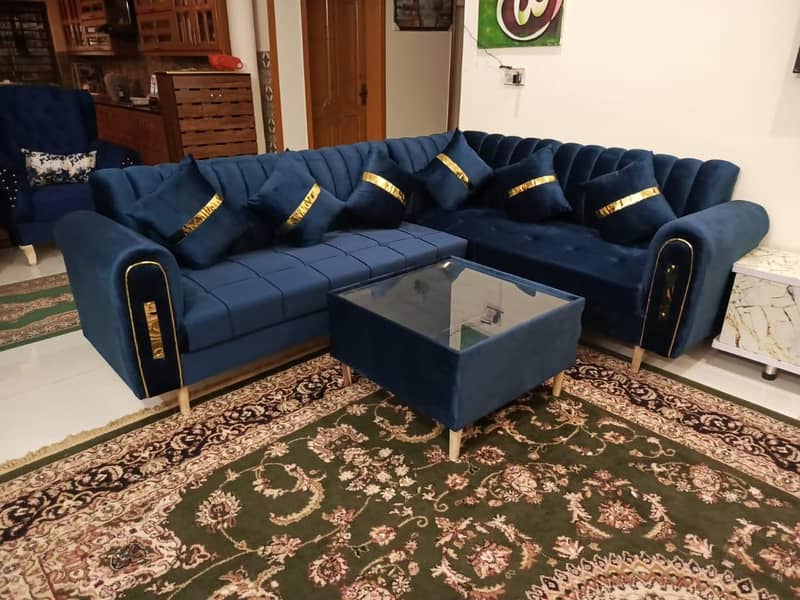 L shaped corner sofa set 10
