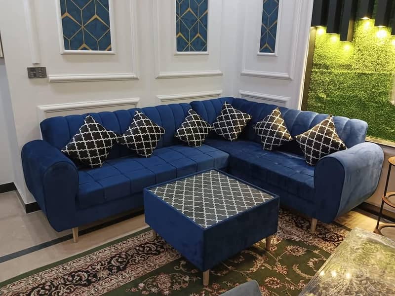 L shaped corner sofa set 15