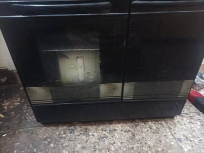 stove with microwave
