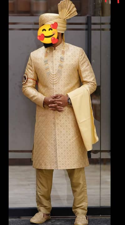 Royal Banarasi Brocade Sherwani