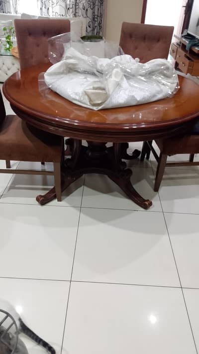 Dining table and chair 4 seater