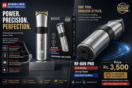PROFESSIONAL HAIR TRIMMERS & GROOMING KITS