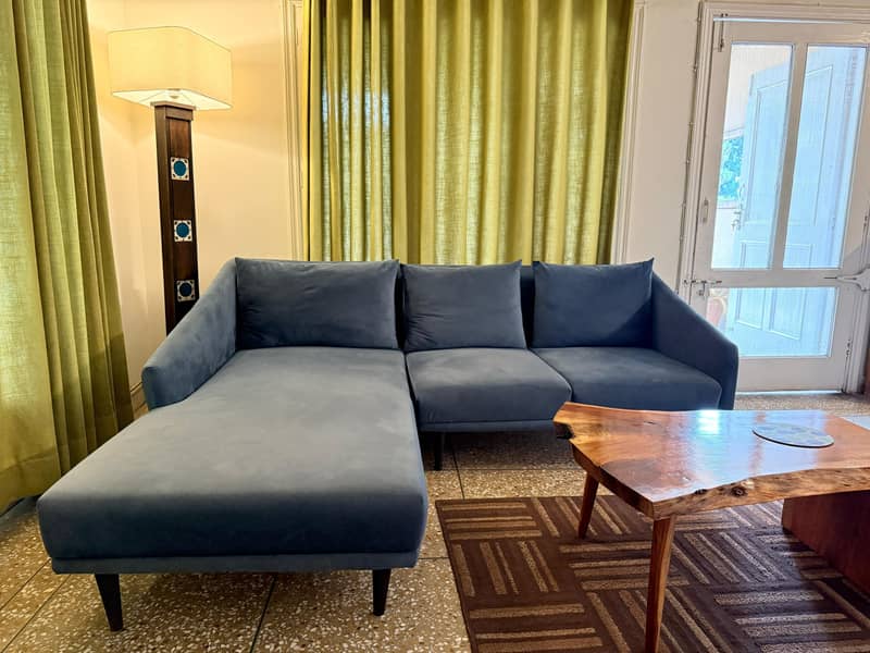 L shape sofa 1