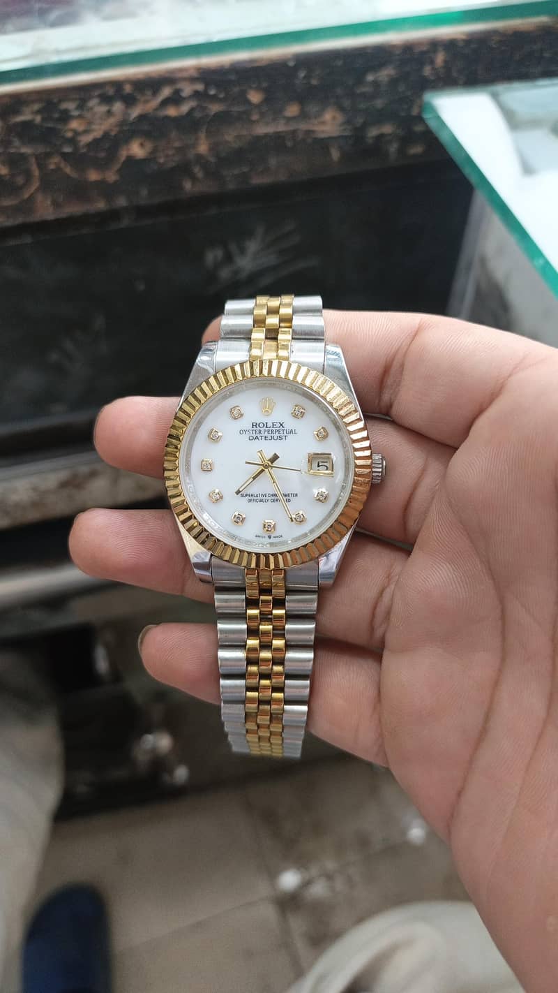rolex date just 0