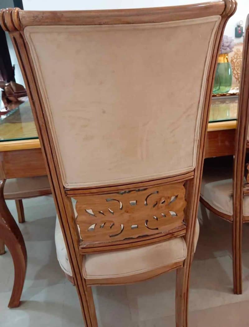 Dining table with 8 chairs 2