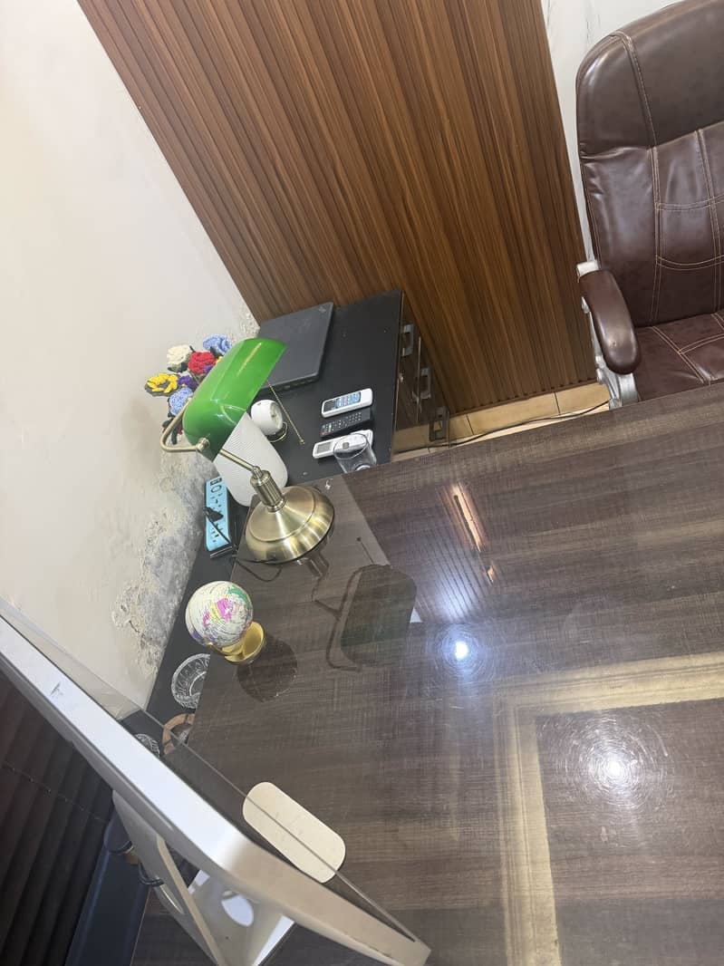 Executive Office Table with side Table 1