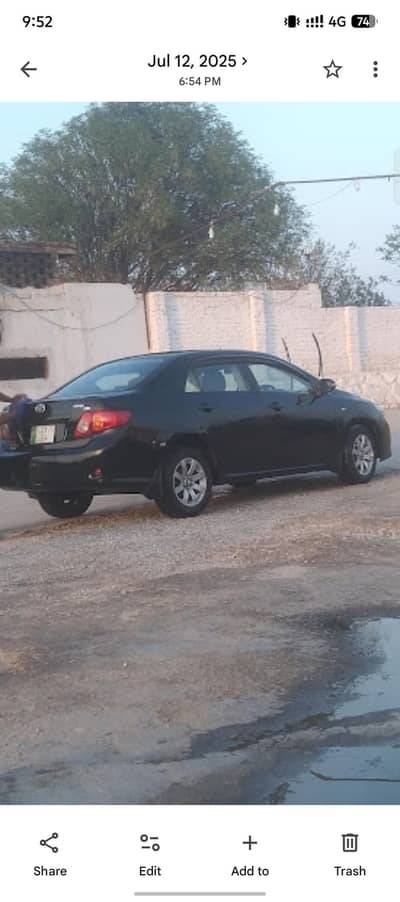 Toyota Corolla XLI 2011