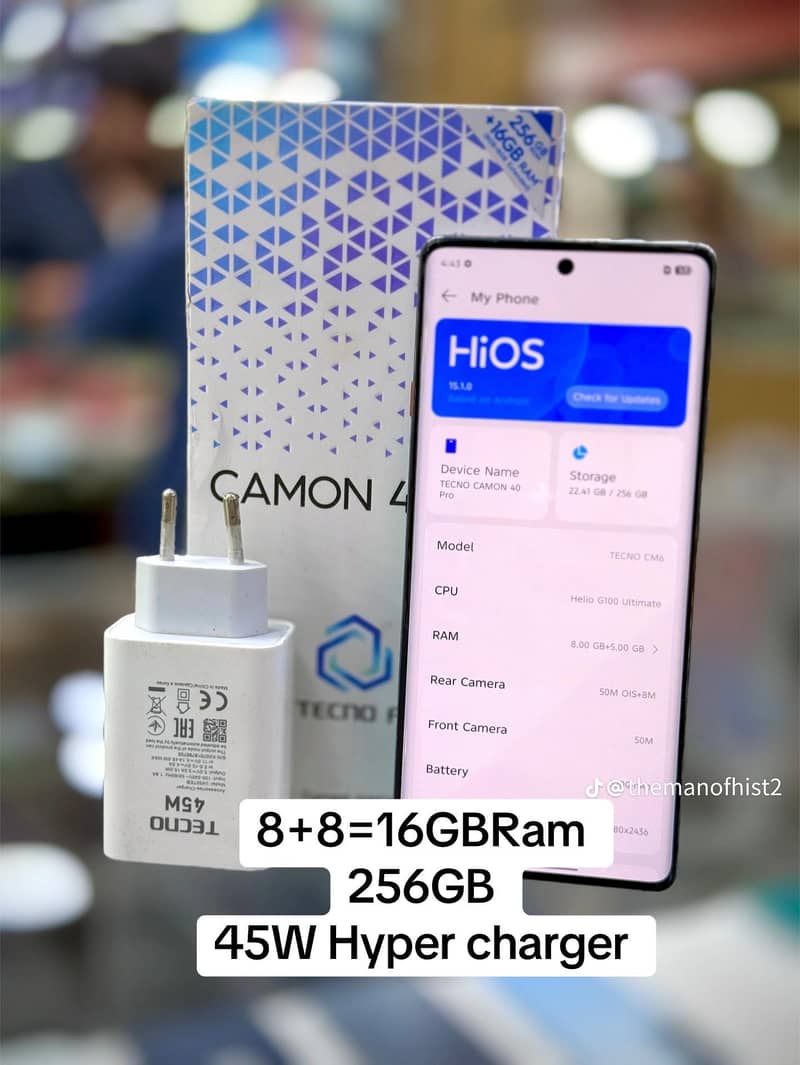 Tecno CAMON 40 Pro 1