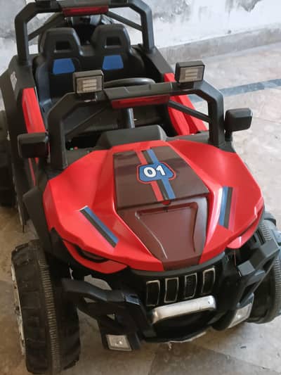 Battery operated jeep