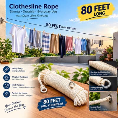 strong clothesline Rope