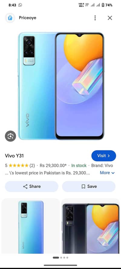 Vivo Y31