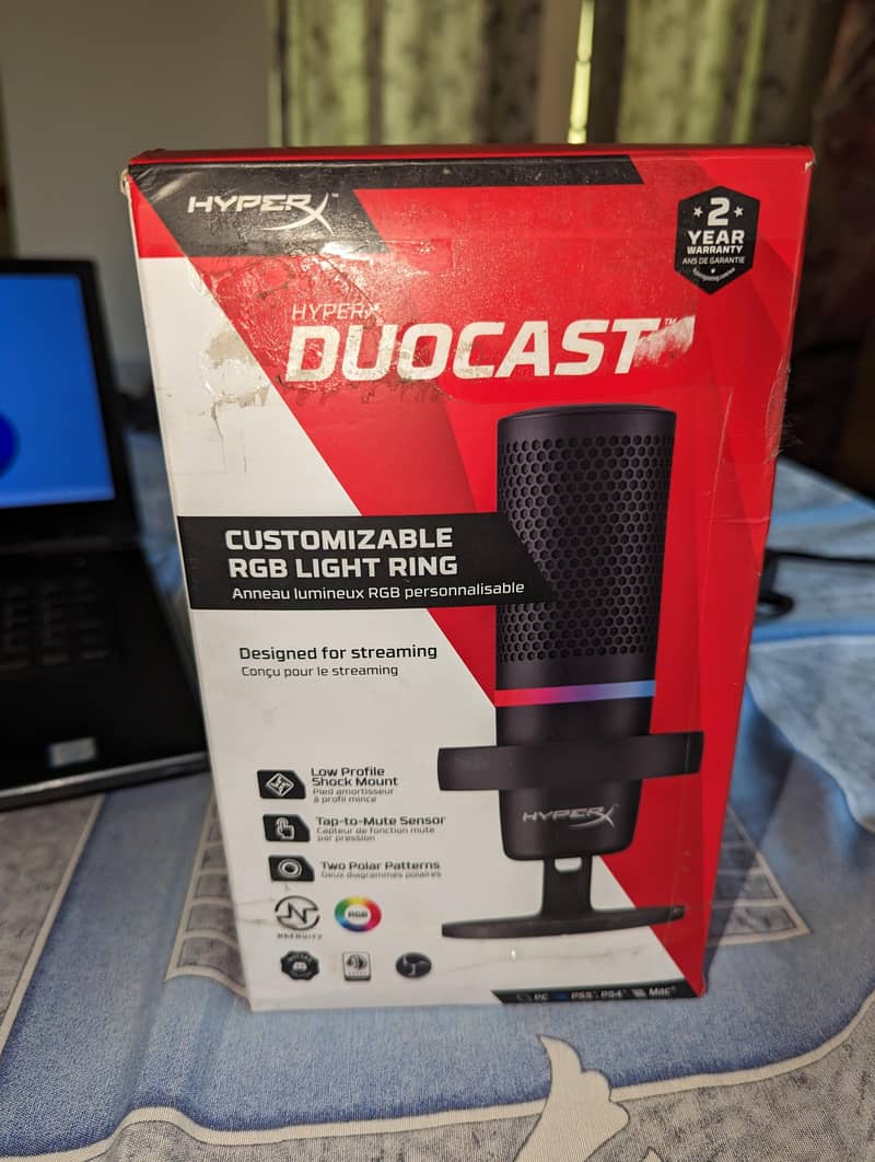 Hyperx Duocast mic 3