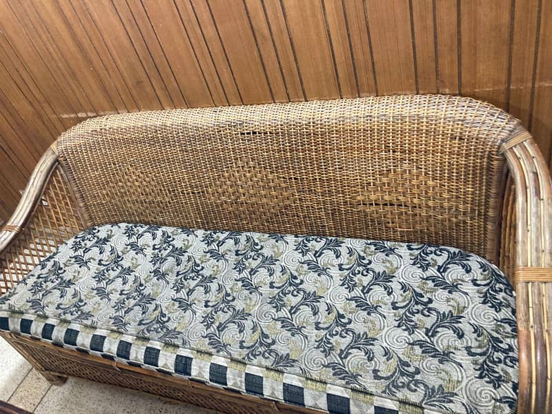cane sofa set 6