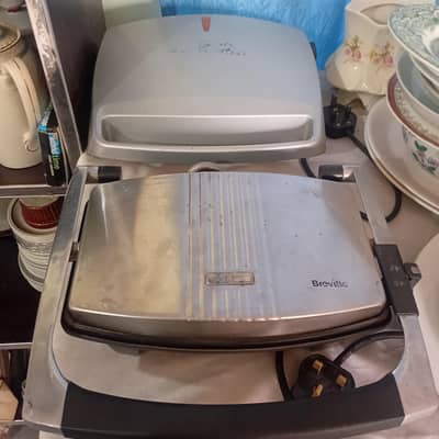 Griller and sandwich maker plus toaster