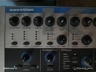 novation K bass station