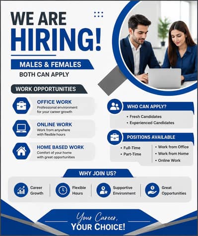 Male and female Apply