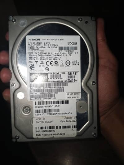 Seagate 2TB Hard Drive | HDD | Desktop PC Storage