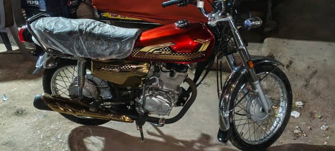 Honda CG 125 special edition self start 2025 model Unregister
