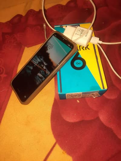 Tecno Spark 6 Go [with box+charger+cable] original