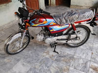 Honda CD 70 aplied for bike 2026 model LUSH and original condition. . . .