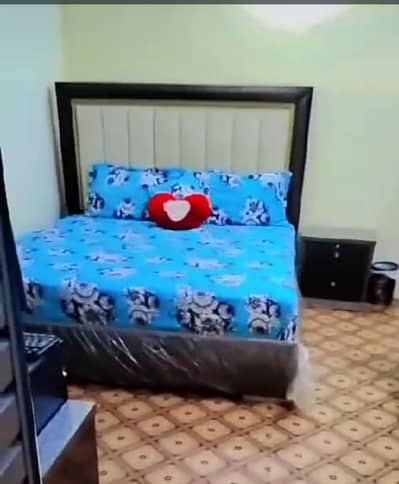 01 Bed , 01 Dressing, 01 Wardrobe and 6 seater Sofas
