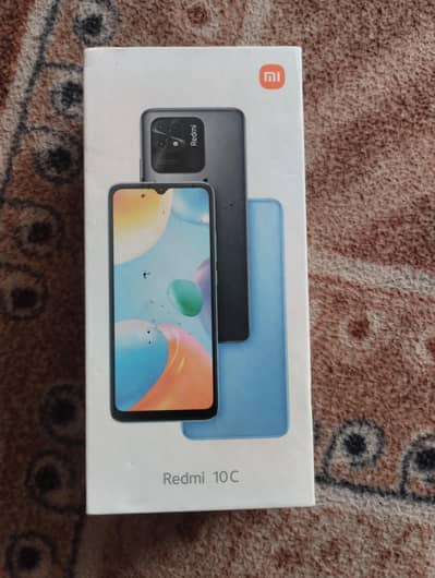 Xiaomi Redmi 10C full box hi 10by10 4+2 128  all okay no open n repair