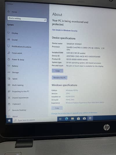 HP Elite book 840 G2