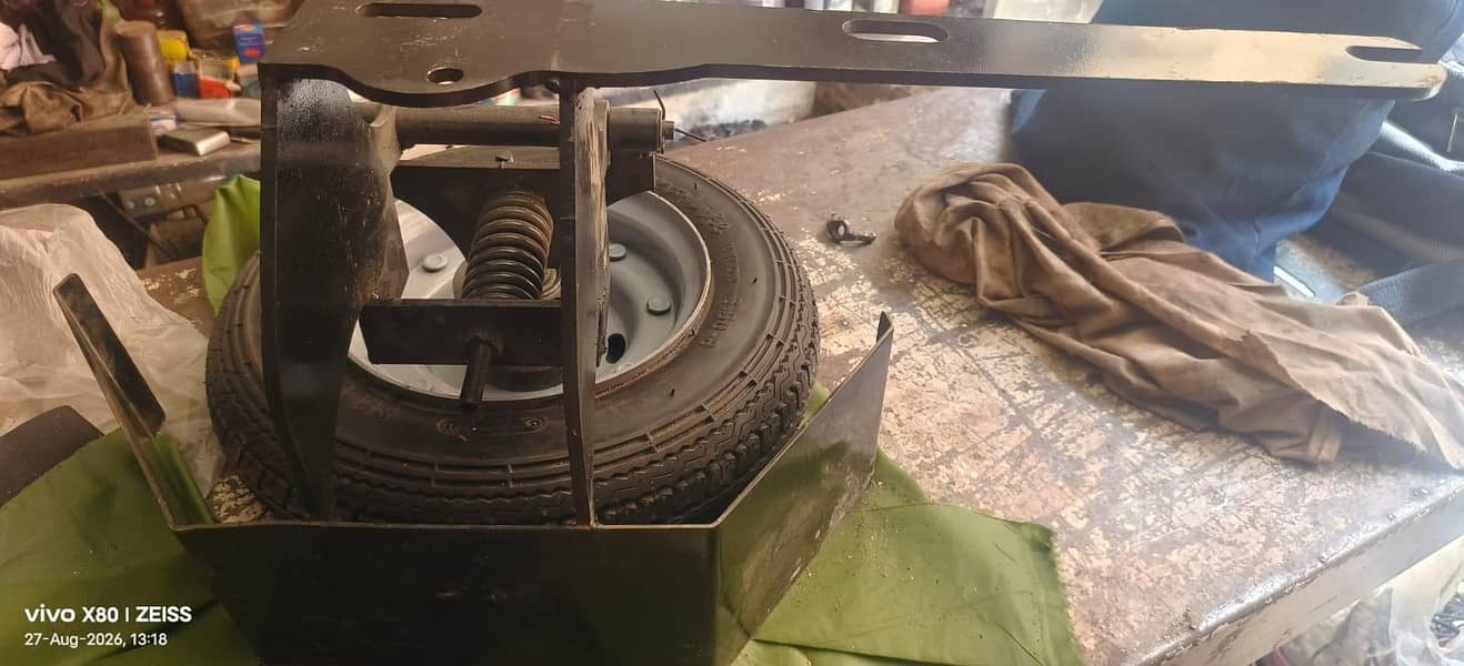Safty side wheel ( tyre)  with extension 1