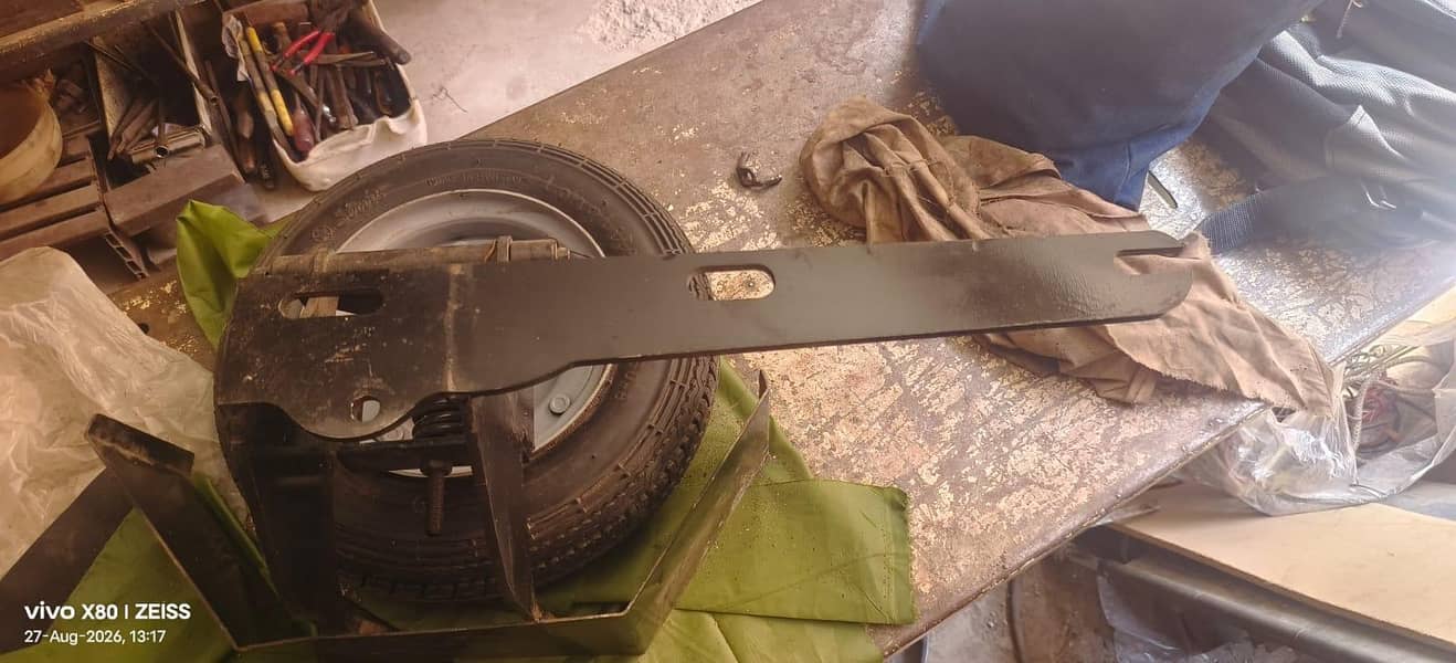 Safty side wheel ( tyre)  with extension 2