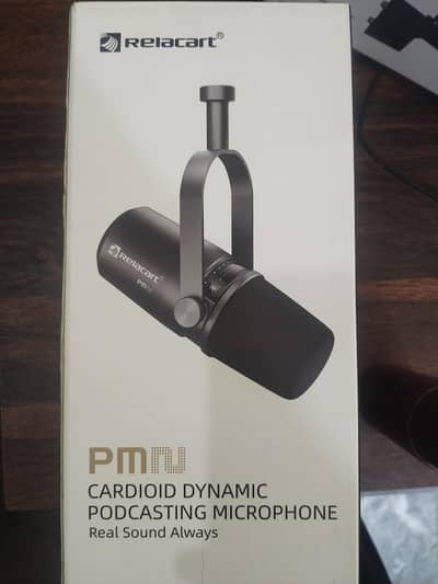 Relacart PM1 Cardioid Dynamic Podcasting Microphone – For Sale