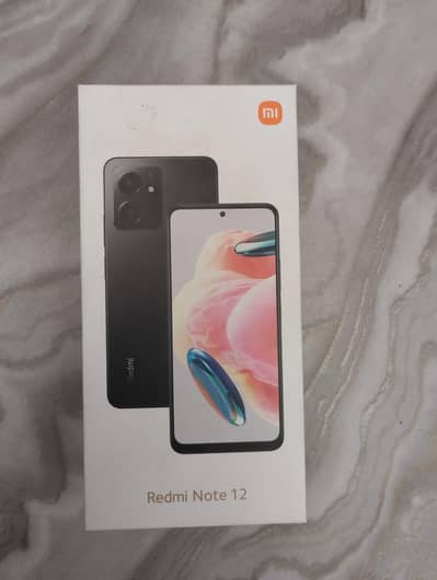 Redmi Note 12 full box hi 10by10