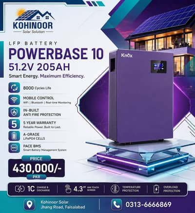 lithium battery/solar system/knox inverter/solar panel/48v battery
