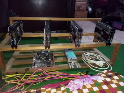 3 months used mining Rig