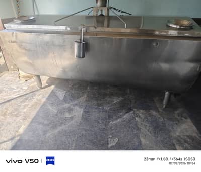 1000 liter milk chiller